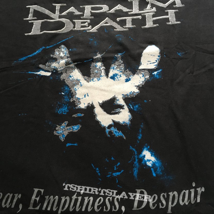 Napalm Death fear emptiness Despair tour TS 94