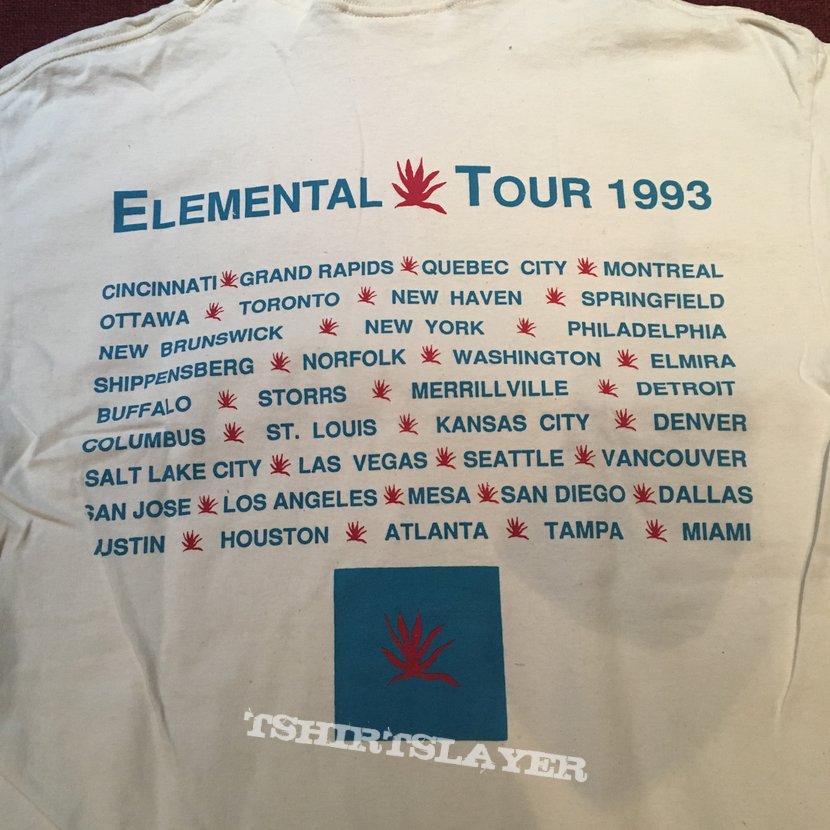 Tears For Fears Elemental Tour Bootleg Lot Shirt With Typos