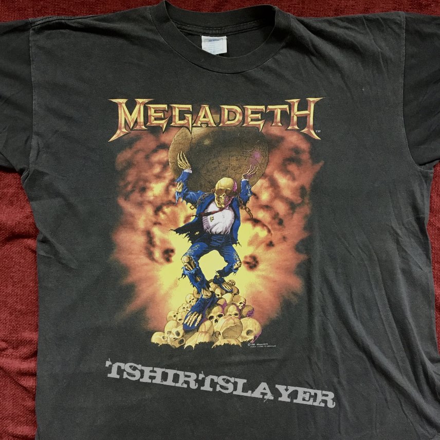 Megadeth tour 91 oxidation of nations