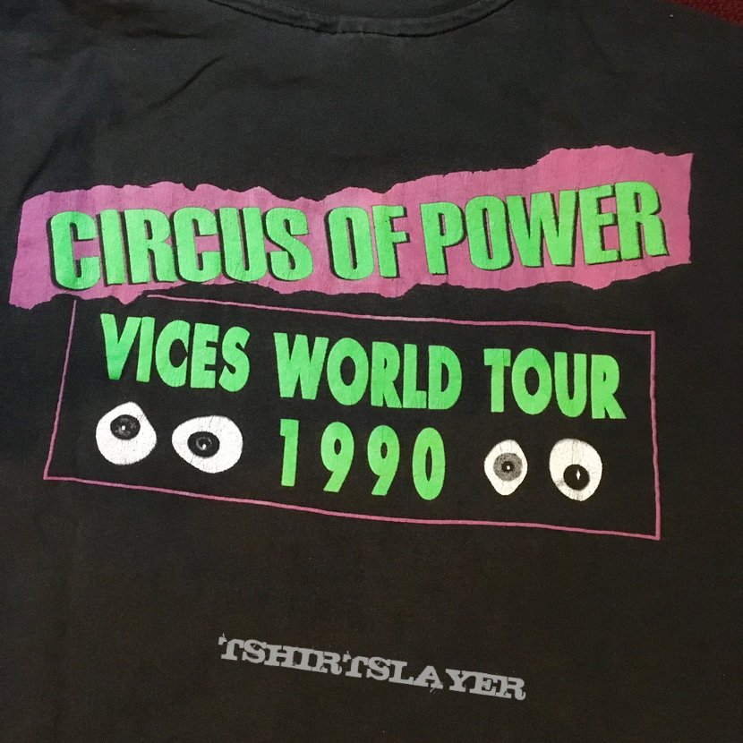 Circus of power vices tour 90