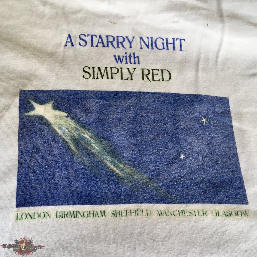 Simply red starry night tour 92