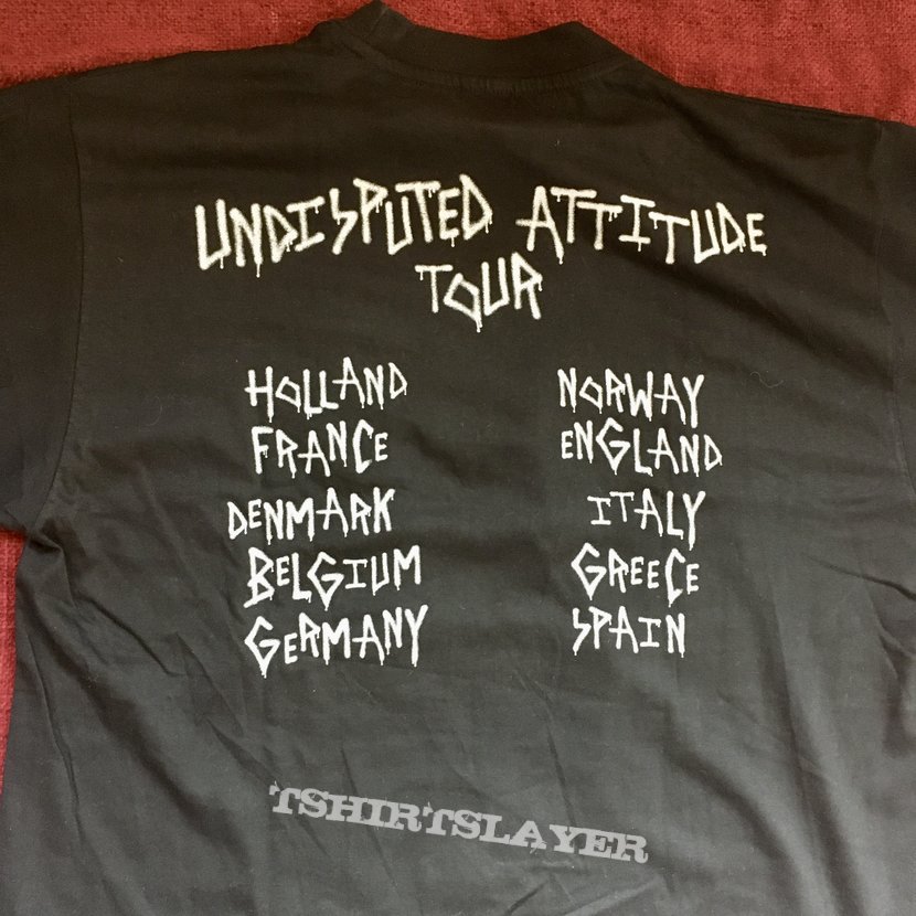 Slayer undisputed attitude tour 96