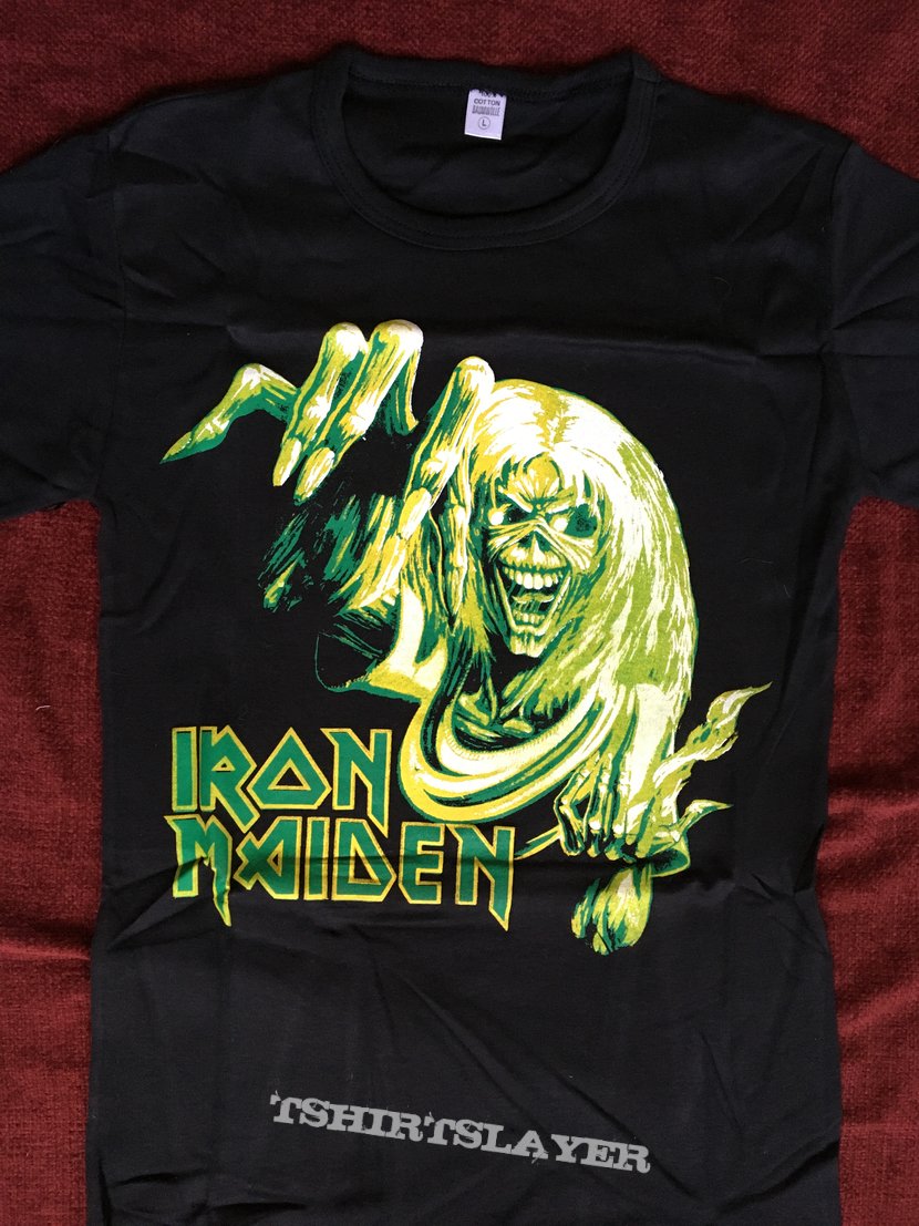 Iron Maiden Beast Green 80s Boot | TShirtSlayer TShirt And BattleJacket ...