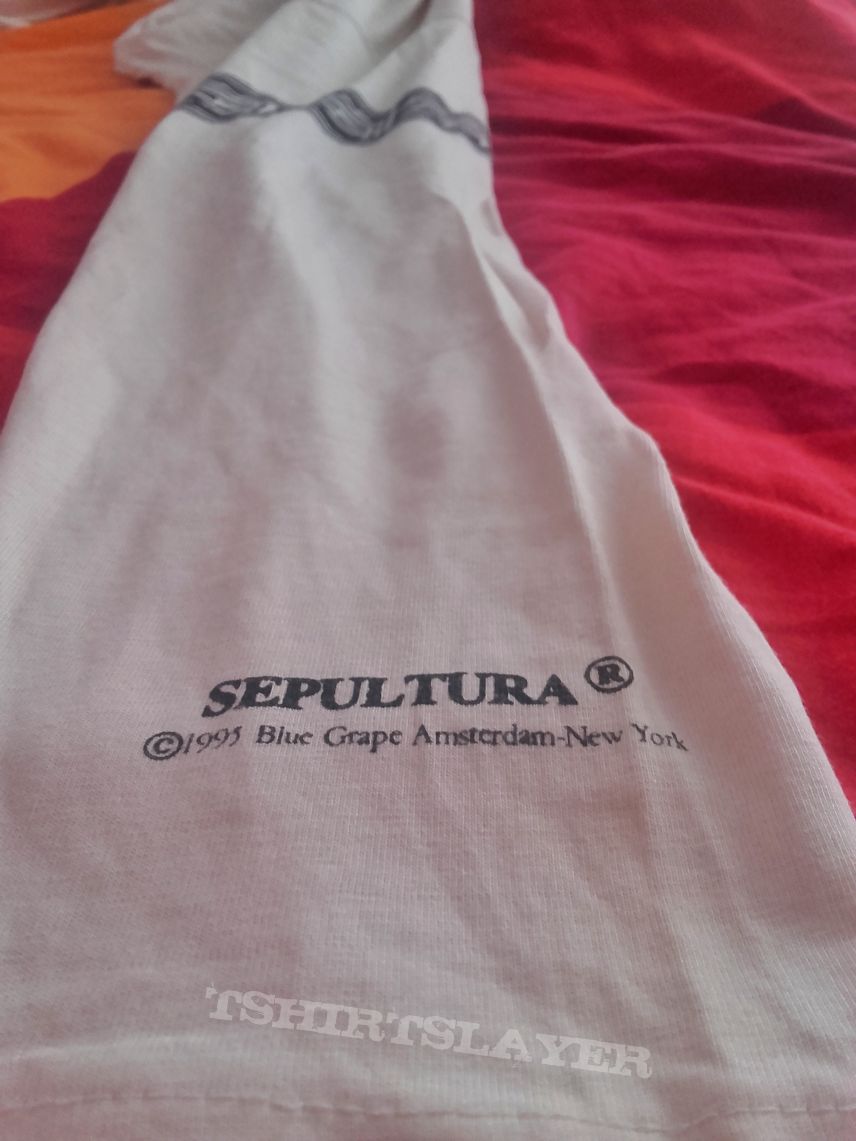 Sepultura - Sepultribe longsleeve OG 1995 Blue Grape