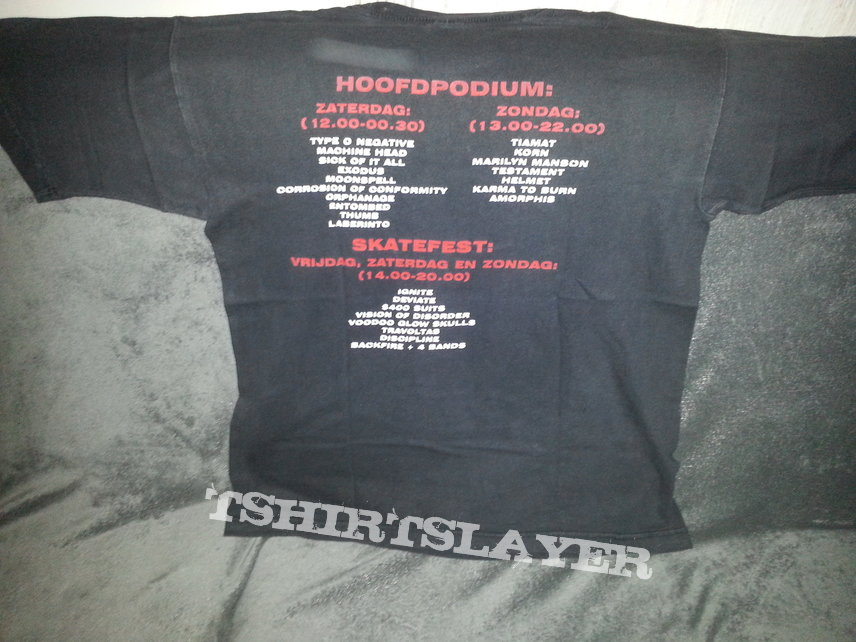 Type O Negative Dynamo Open Air Shirt 97 Type O Negative Dynamo Open Air Shirt 97