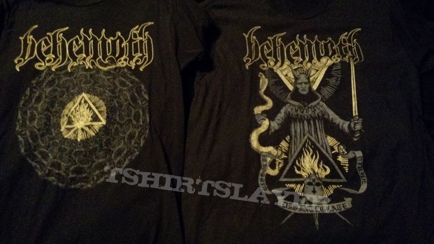 My 2 Behemoth Shirts