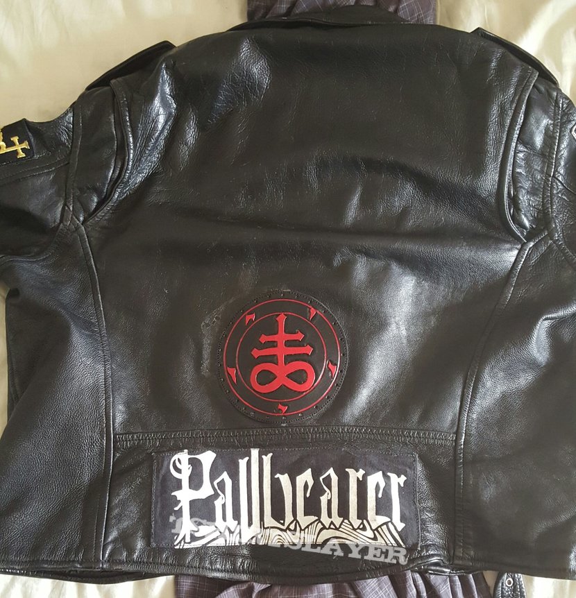 Pallbearer Leather jacket - Front