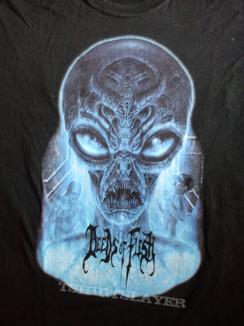 Deeds of Flesh - Hollow Human Husks tshirt