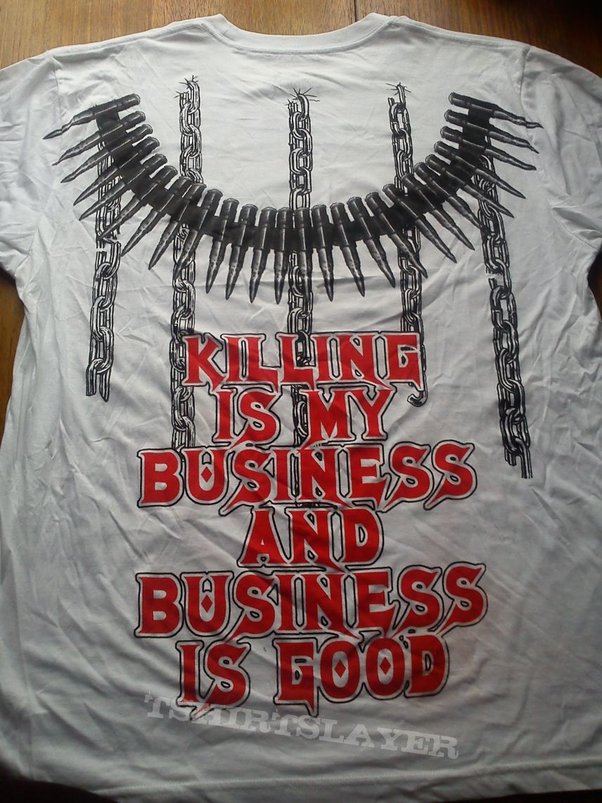 Megadeth - Killing Is My Business... and Business Is Good! rare tshirt