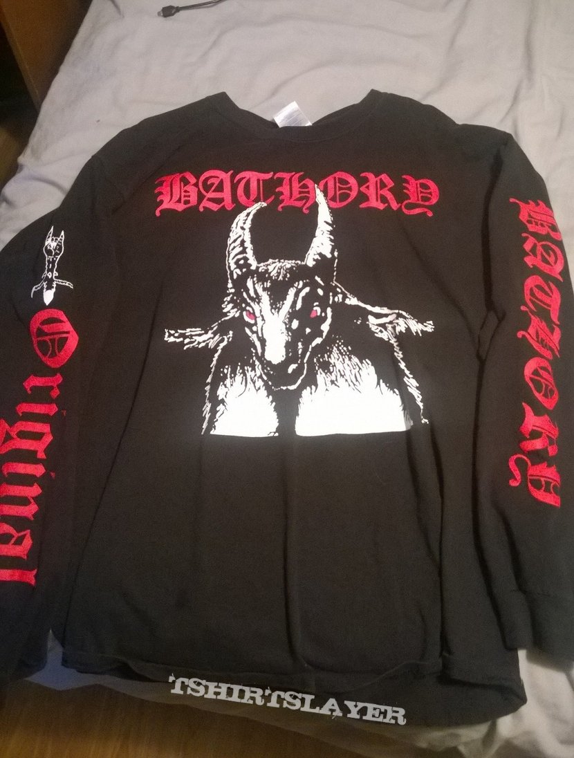 Bathory goat longsleeve