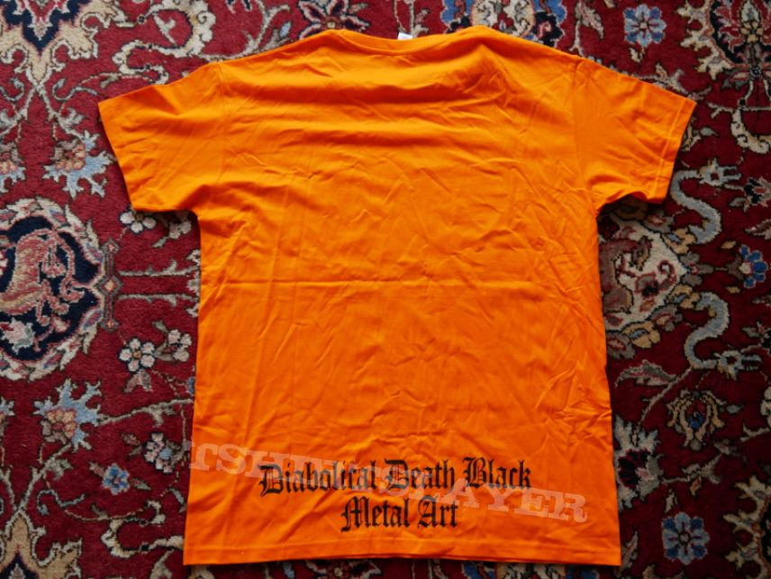 Belphegor Baphomet Orange Shirt