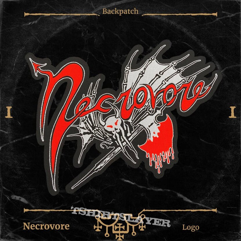 Necrovore - Logo Back Shape