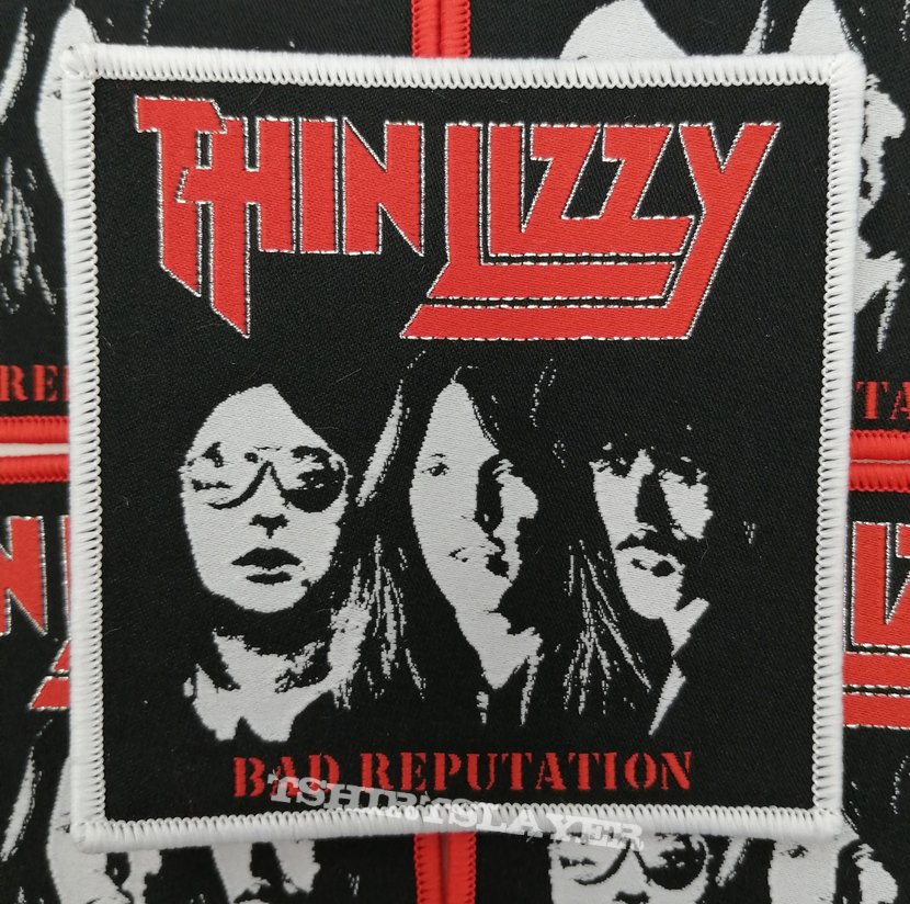 Thin Lizzy, Thin Lizzy - Bad Reputation Patch (Dark Penguin's) |  TShirtSlayer
