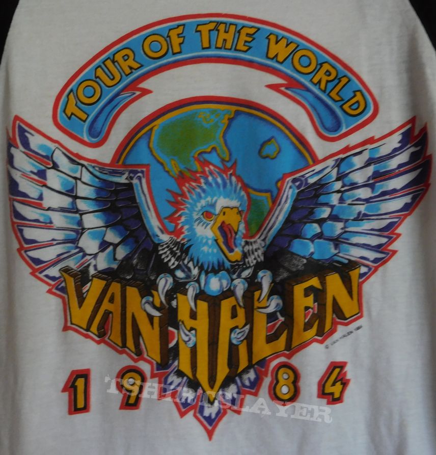 VAN HALEN 1984 Concert Tour Jersey