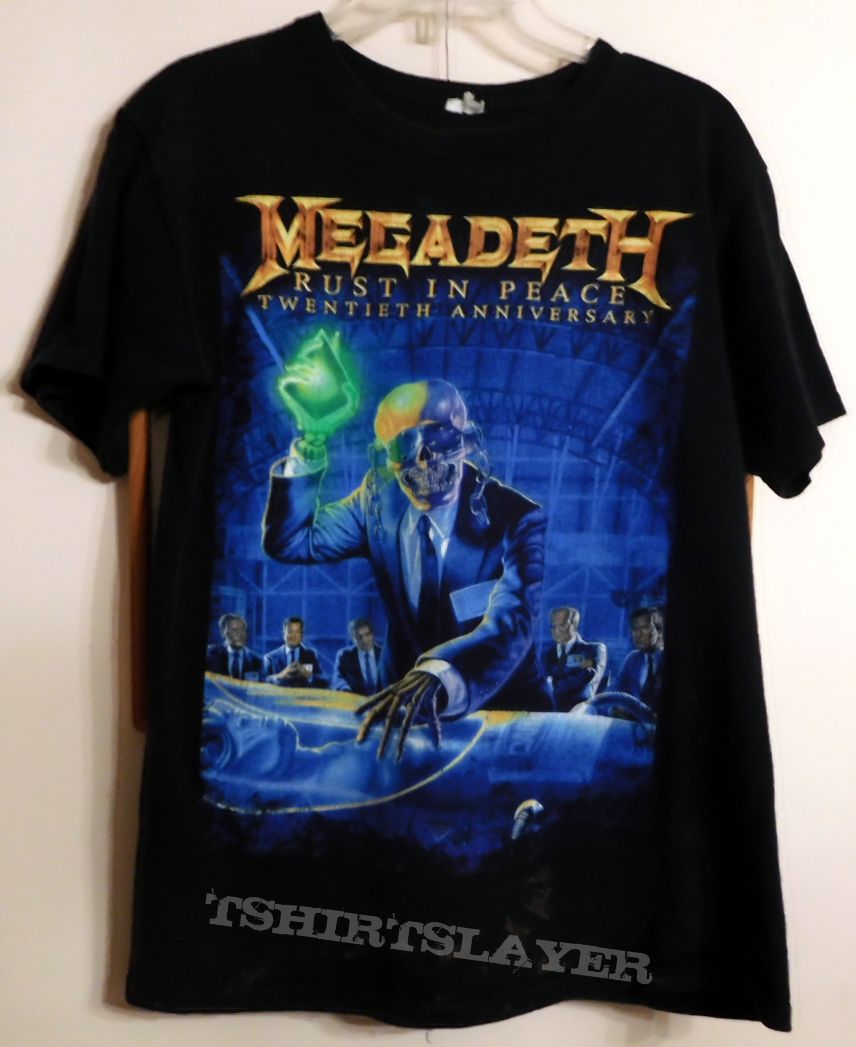Megadeth 2010 Concert Tour Shirt