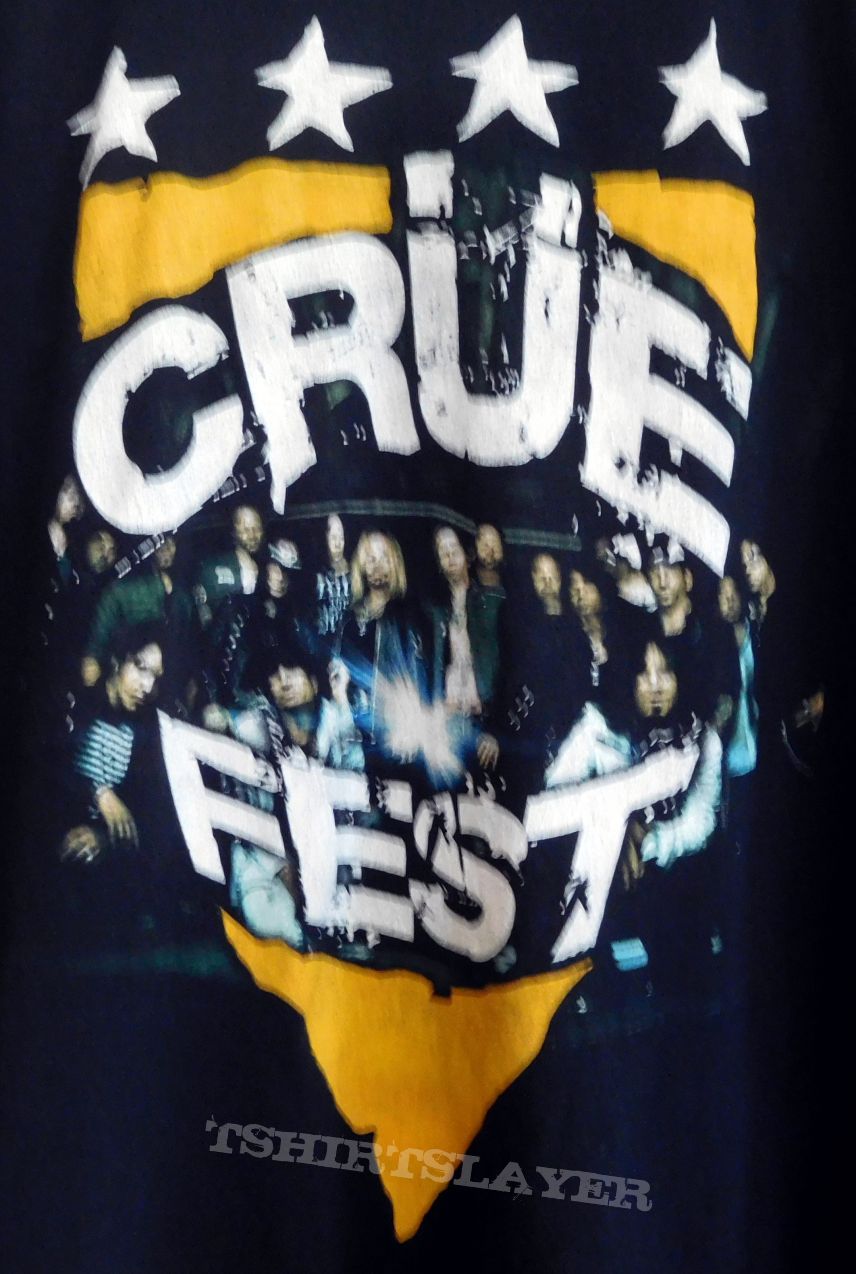Mötley Crüe Motley Crue Fest 2008 Tour Shirt - Motley Crue