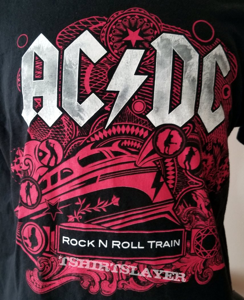 AC/DC 2009 Concert Tour Shirt - L - BLACK ICE