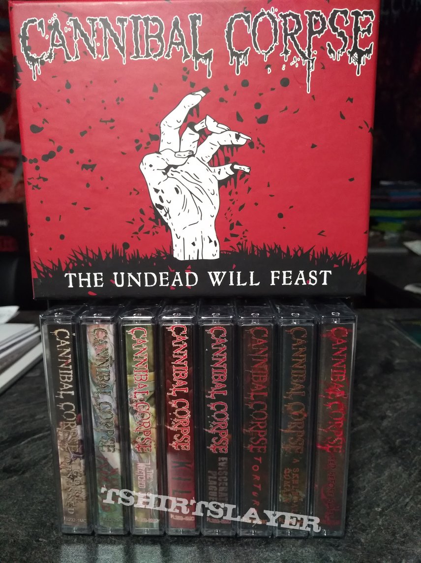 Cannibal Corpse  The Undead will Feast Tape Box