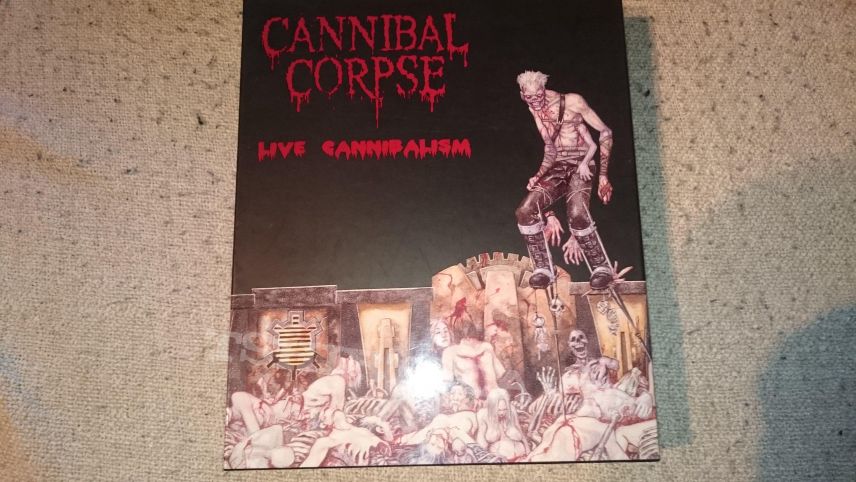 Cannibal Corpse  Live Cannibalism Limited Boxset