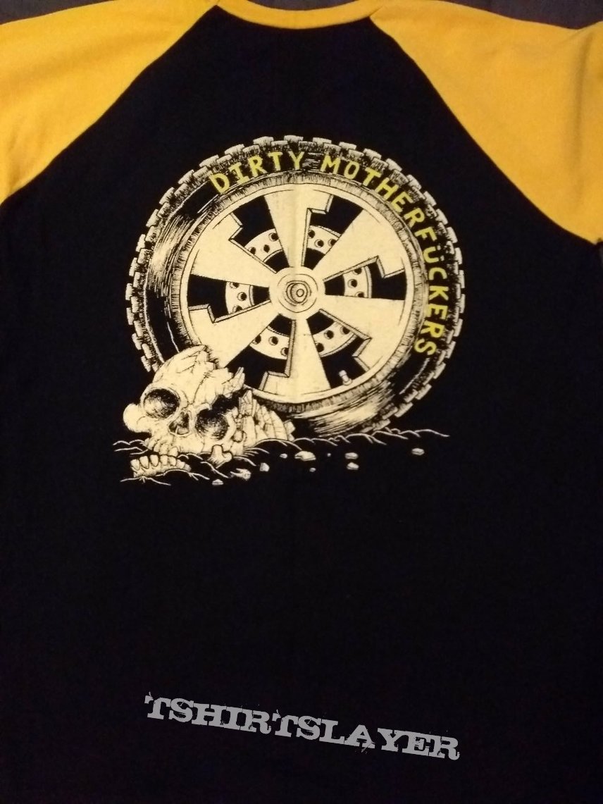 ahvawe &quot;black speed rock&#039;n&#039;rollers&quot; baseball shirt