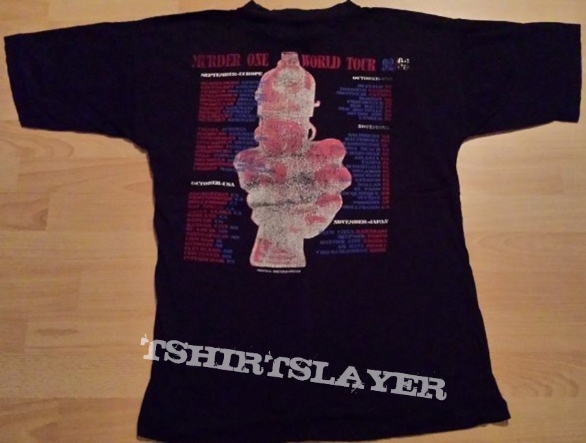 Killers - Murder One Tour 1992 shirt