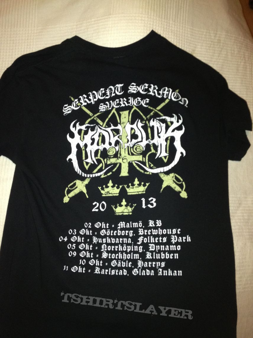 Marduk serpent sermon tshirt