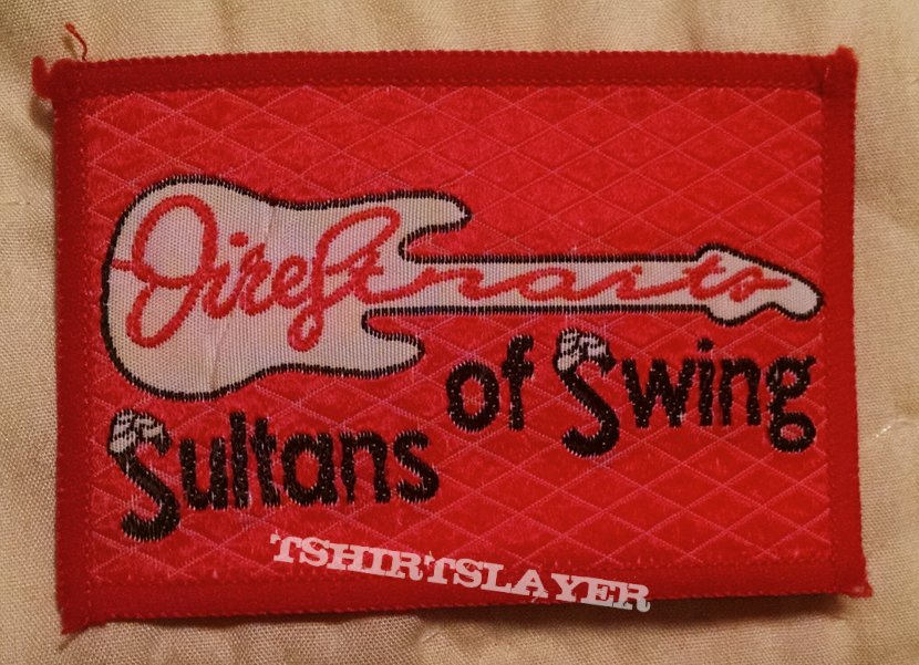 Original Dire Straits &quot;Sultans Of Swing&quot; Woven Patch