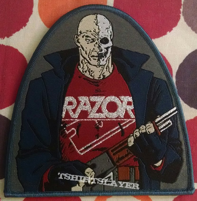 Official Patch Razor &quot;Shotgun Justice&quot; Woven Patch.