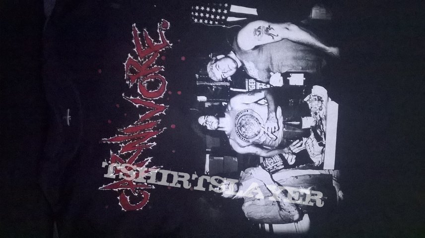 Carnivore T-Shirt featuring the band (Pete Steele) Small