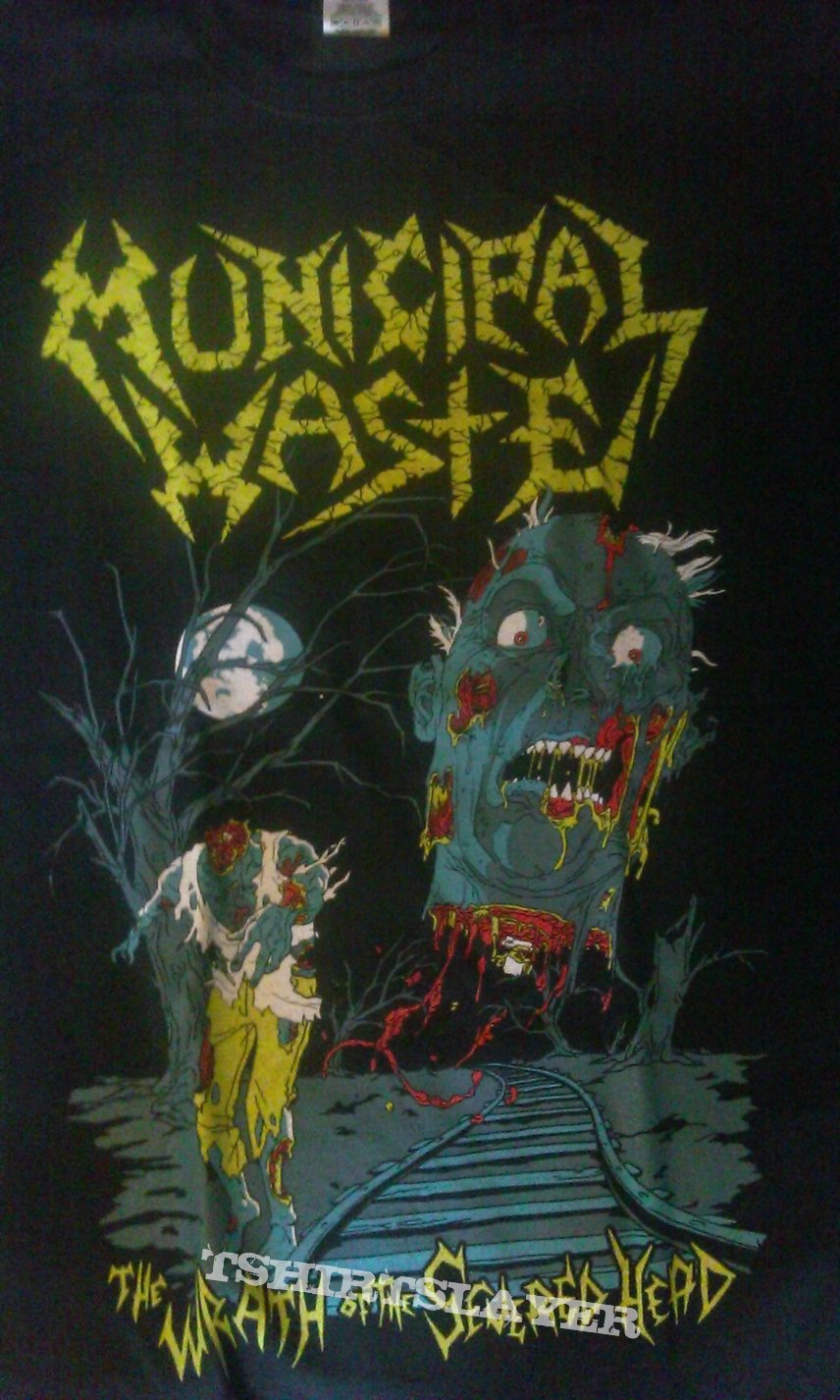 Municipal Waste - The Wrath Of The Severed Head - T-Shirt - Medium