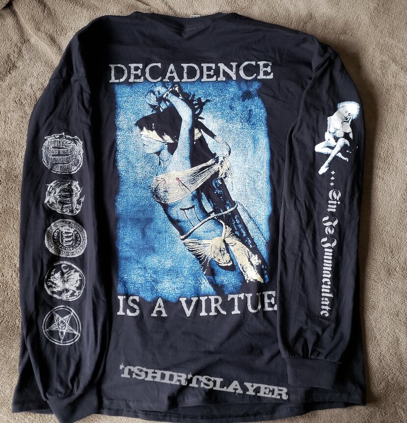 Cradle of Filth - Decadence Is A Virtue longsleeve reprint