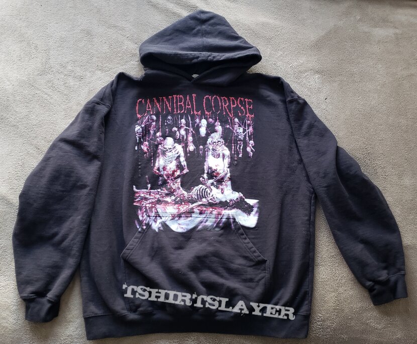 Cannibal Corpse, Cannibal Corpse - Butchered at Birth hoodie Hooded Top ...