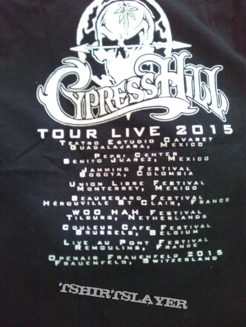 Cypress Hill Tour 2015 Shirt