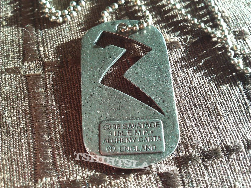 Savatage Dog Tag