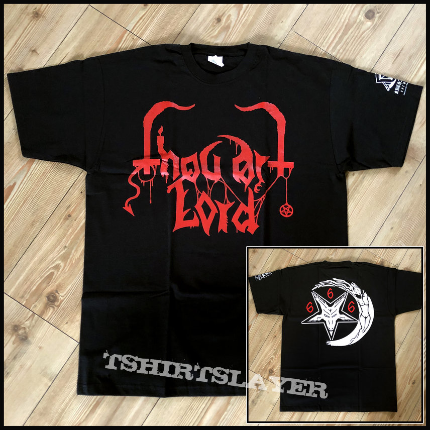  THOU ART LORD: &#039;The Era Of Satan Rising&#039; shirt