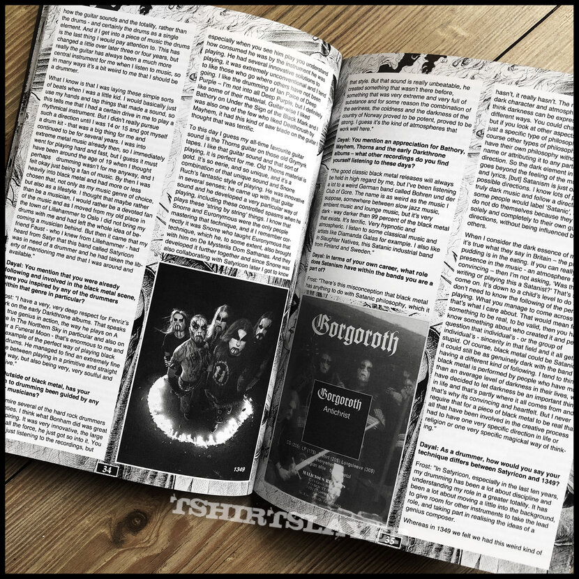 Mayhem BLACK METAL: Prelude To The Cult mini-book