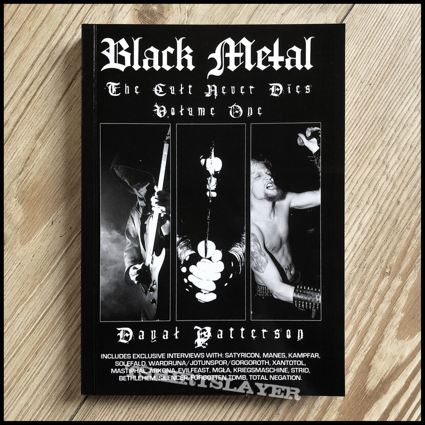 Satyricon BLACK METAL: THE CULT NEVER DIES VOL. ONE  *300 page paperback book, signed by author*