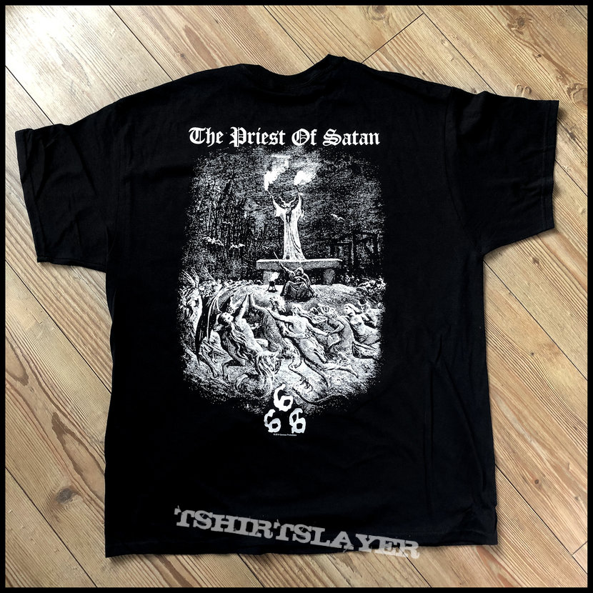 THE BLACK: official The Priest Of Satan shirt 