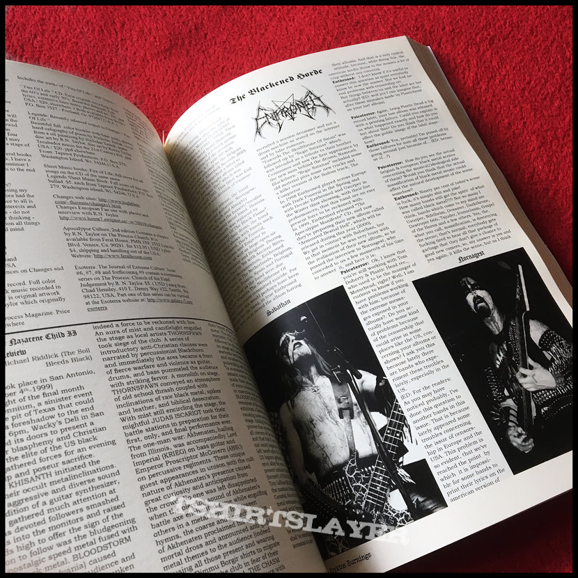 Abigor PSICOTERROR 1991-2016 book [massive black metal, death metal and industrial fanzine anthology]