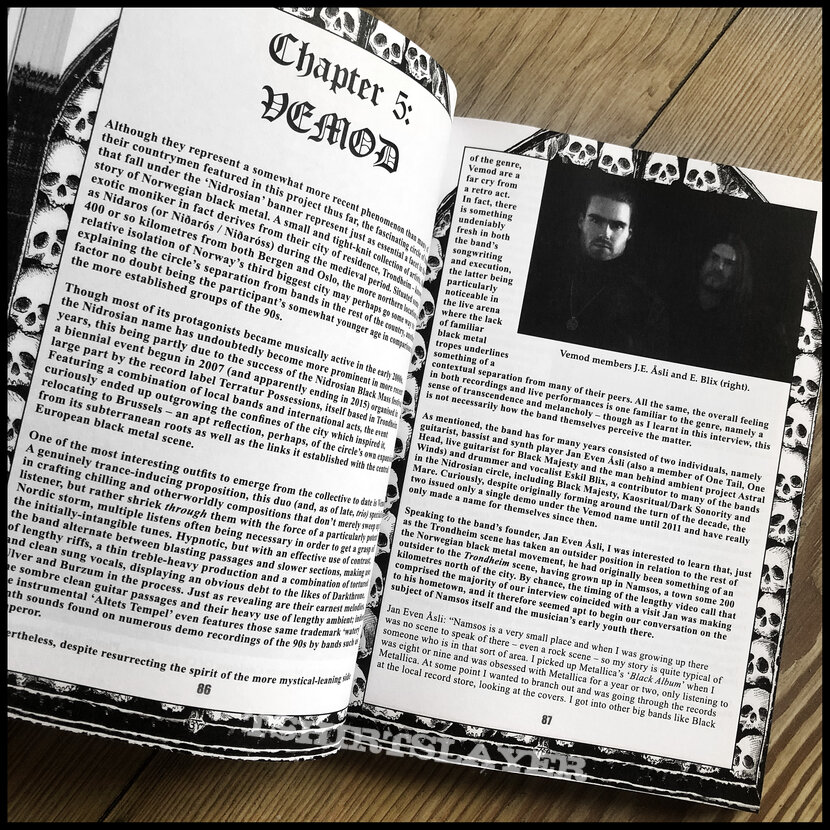 Furia BLACK METAL: INTO THE ABYSS  *300 page paperback book, digned by author* 
