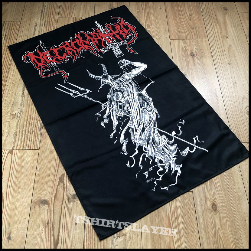 NECROMANTIA official large flag / textile poster