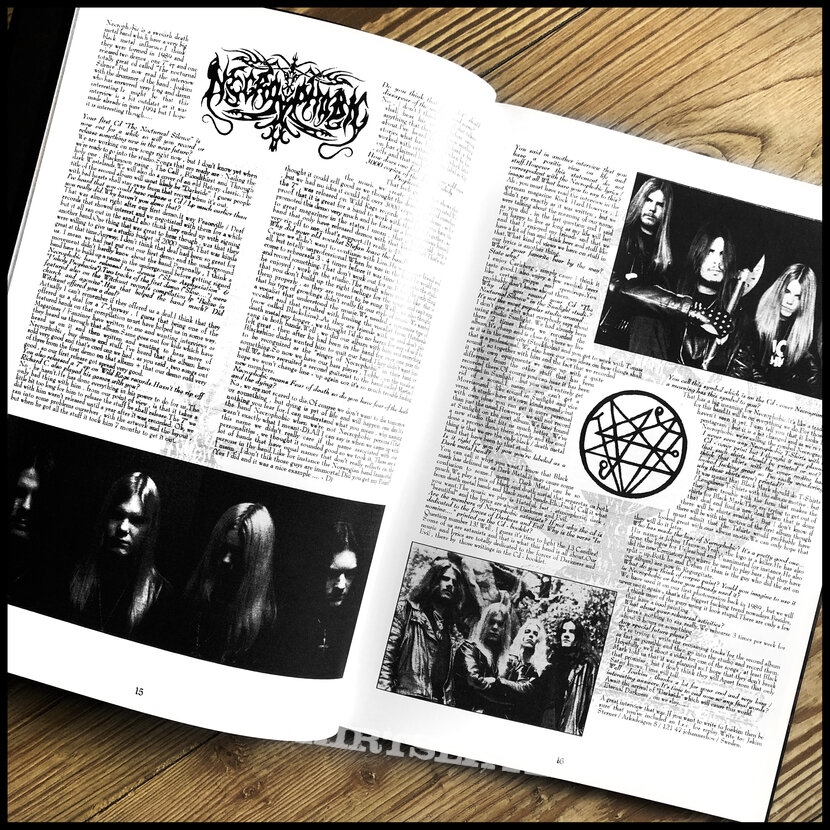 Mayhem SKOGEN ZINE ANTHOLOGY 1993-1996 hardback book (90s black metal interviews)