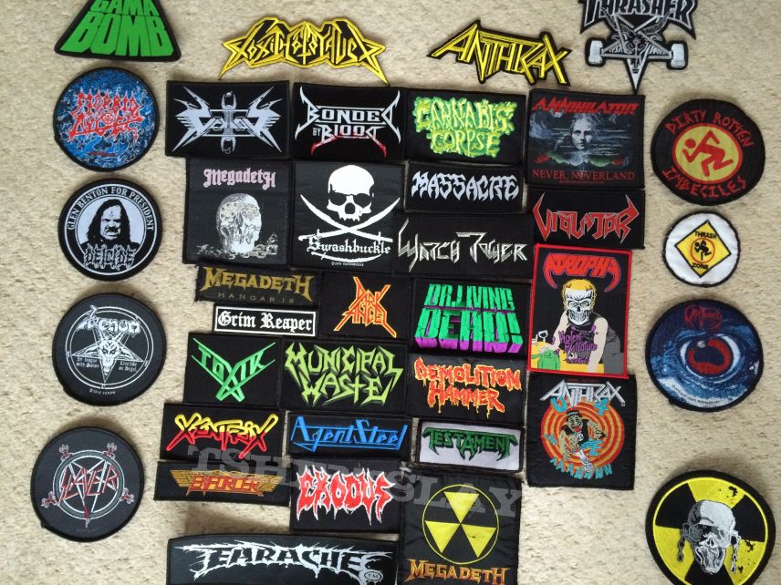 Megadeth Some of my patches.