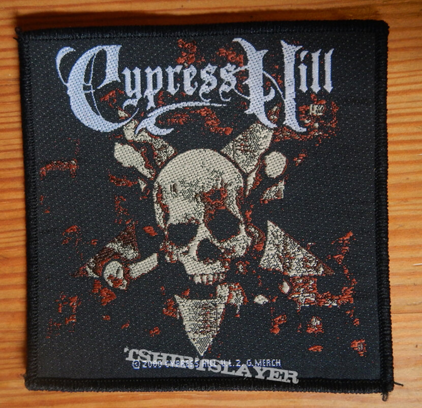 Cypress Hill - Skull &amp; Bones patch