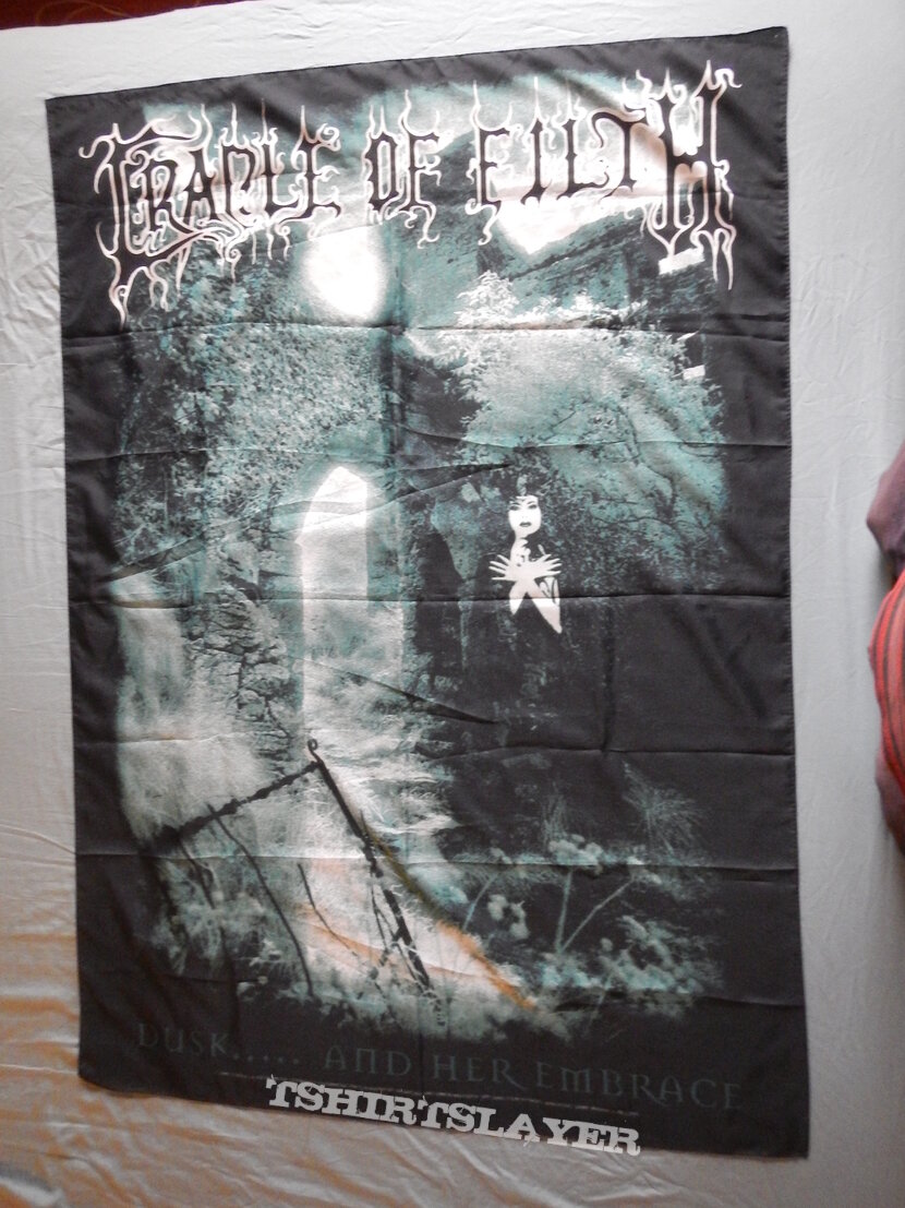 Cradle of Filth - Dusk... and Her Embrace poster flag