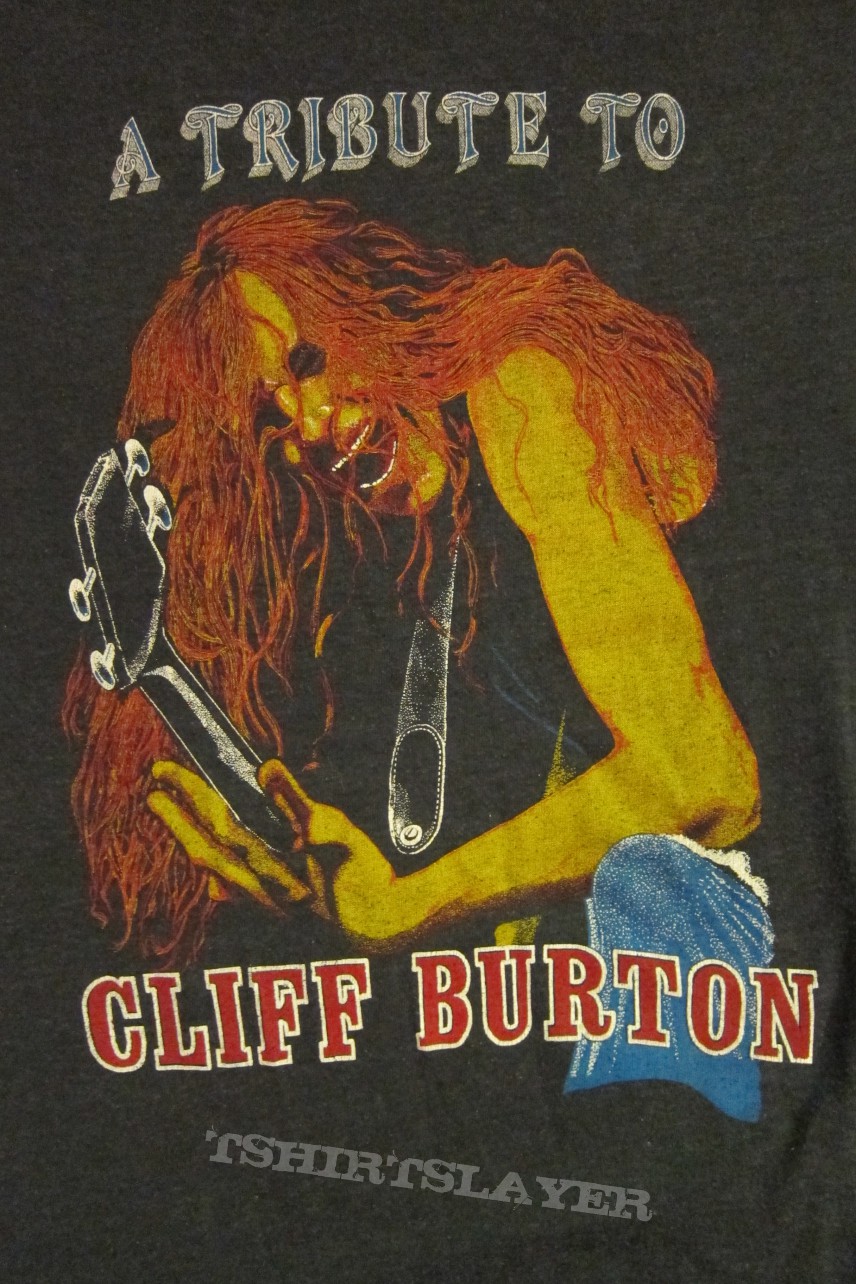 Metallica Tribute to Cliff Burton | TShirtSlayer TShirt and BattleJacket  Gallery