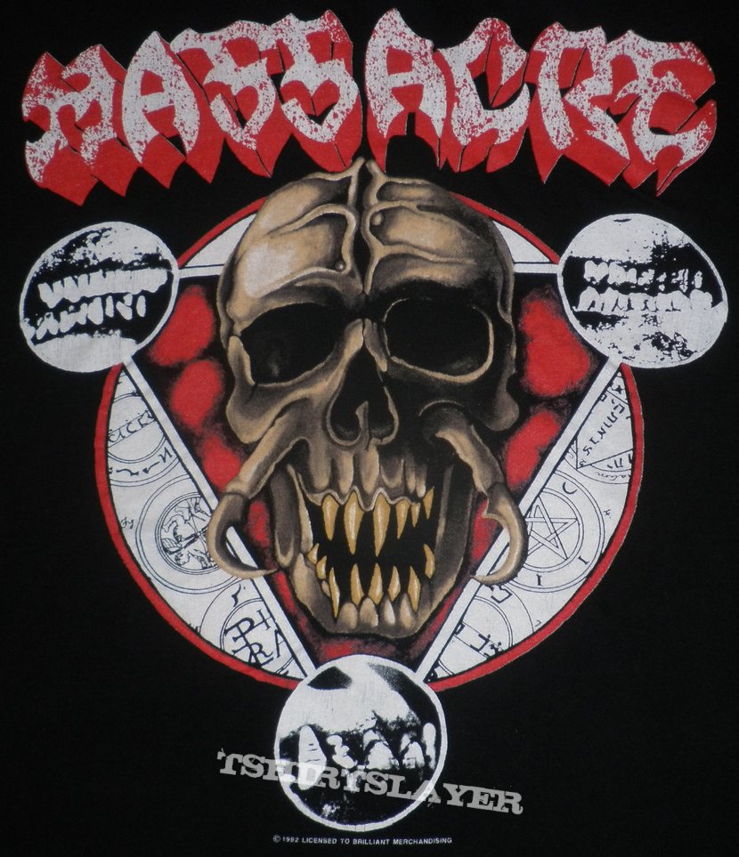 Massacre - Insanity over Europe Tour shirt 1992