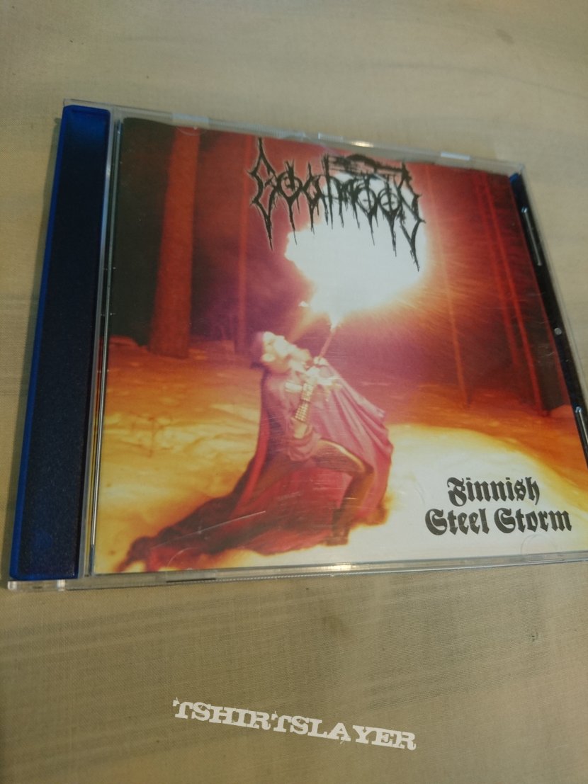Goatmoon - Finnish steel storm cd first press