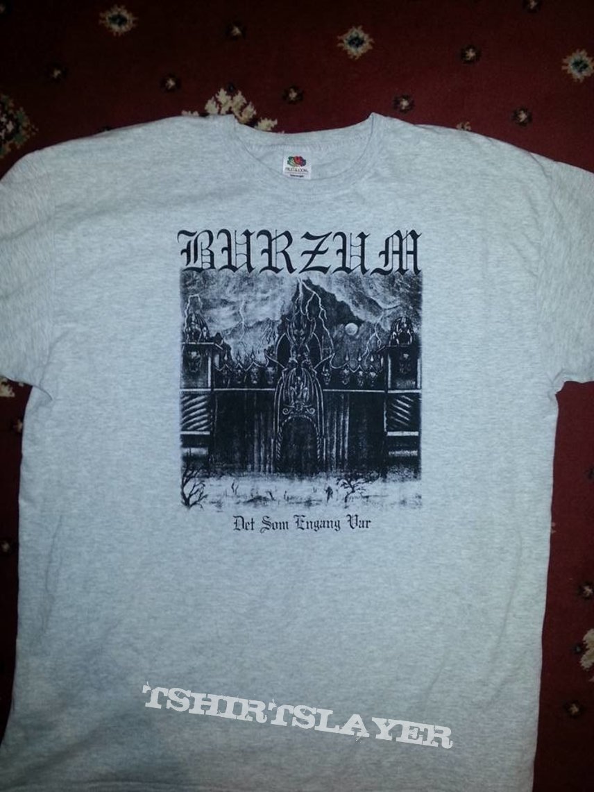 Burzum - Det Som Engang Var white T shirt. 