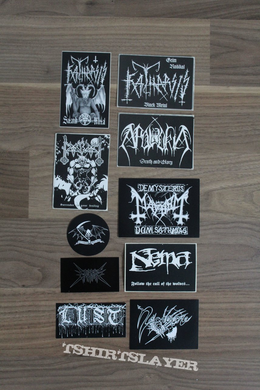 Iron Maiden Slayer Iron Maiden / Slayer etc stickers for...
